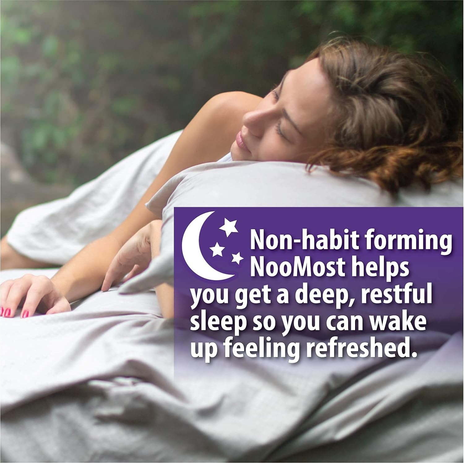 Extra Strength Natural Sleep Aid, Non-Habit Forming, Vegan Sleep Pills, 1 Month