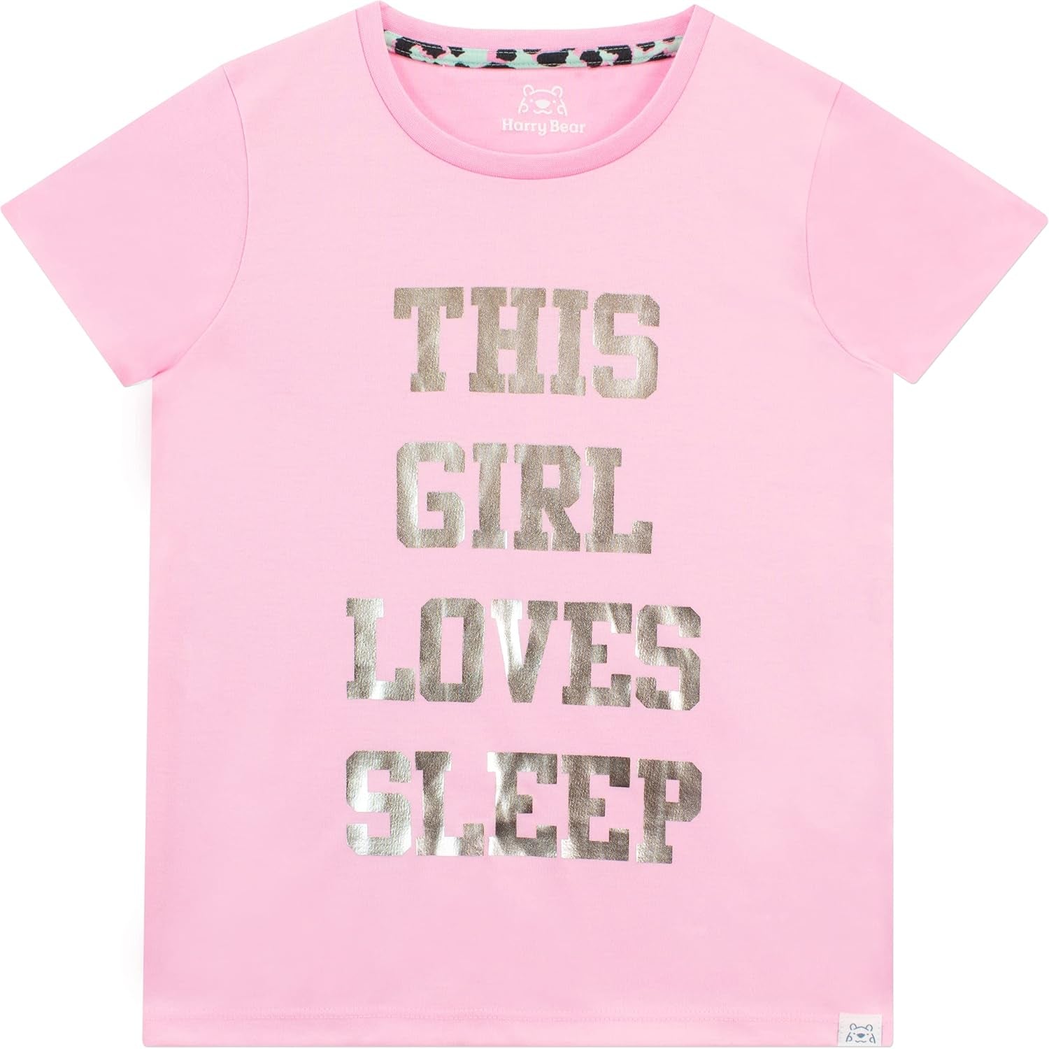 Girls Pajamas Sleep Slogan