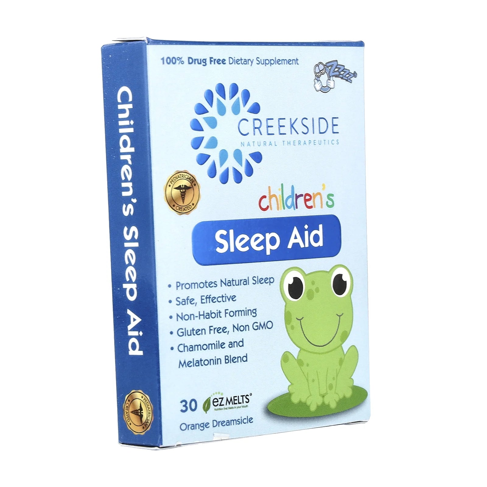 Children'S Sleep Aid, Orange Dream Flavored EZ Melt Tablets, 30 Ct