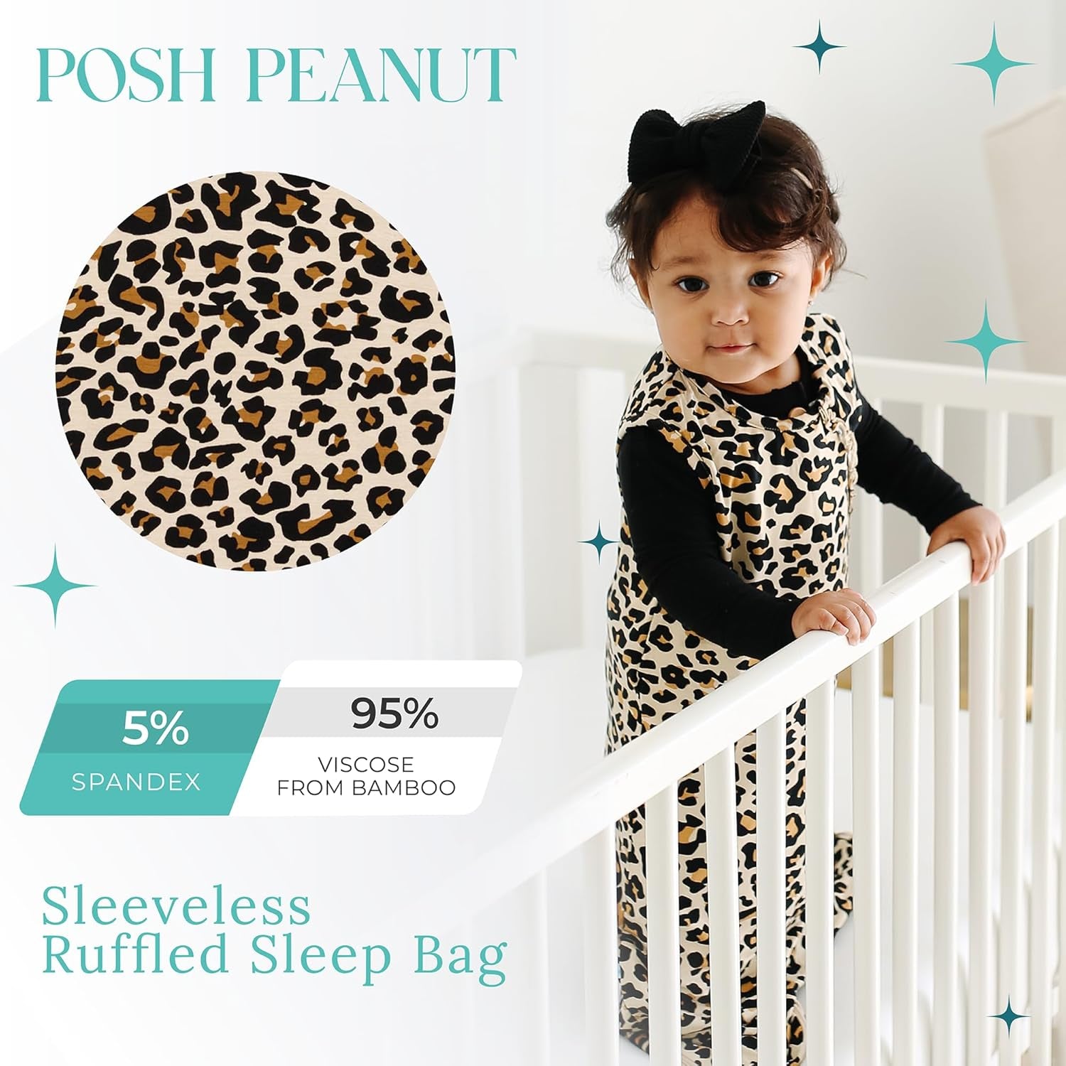 Baby Sleep Sacks - Sleeveless Swaddle Sacks & Sleeping Bags - Extra Long 2 Way Zipper - 1 TOG