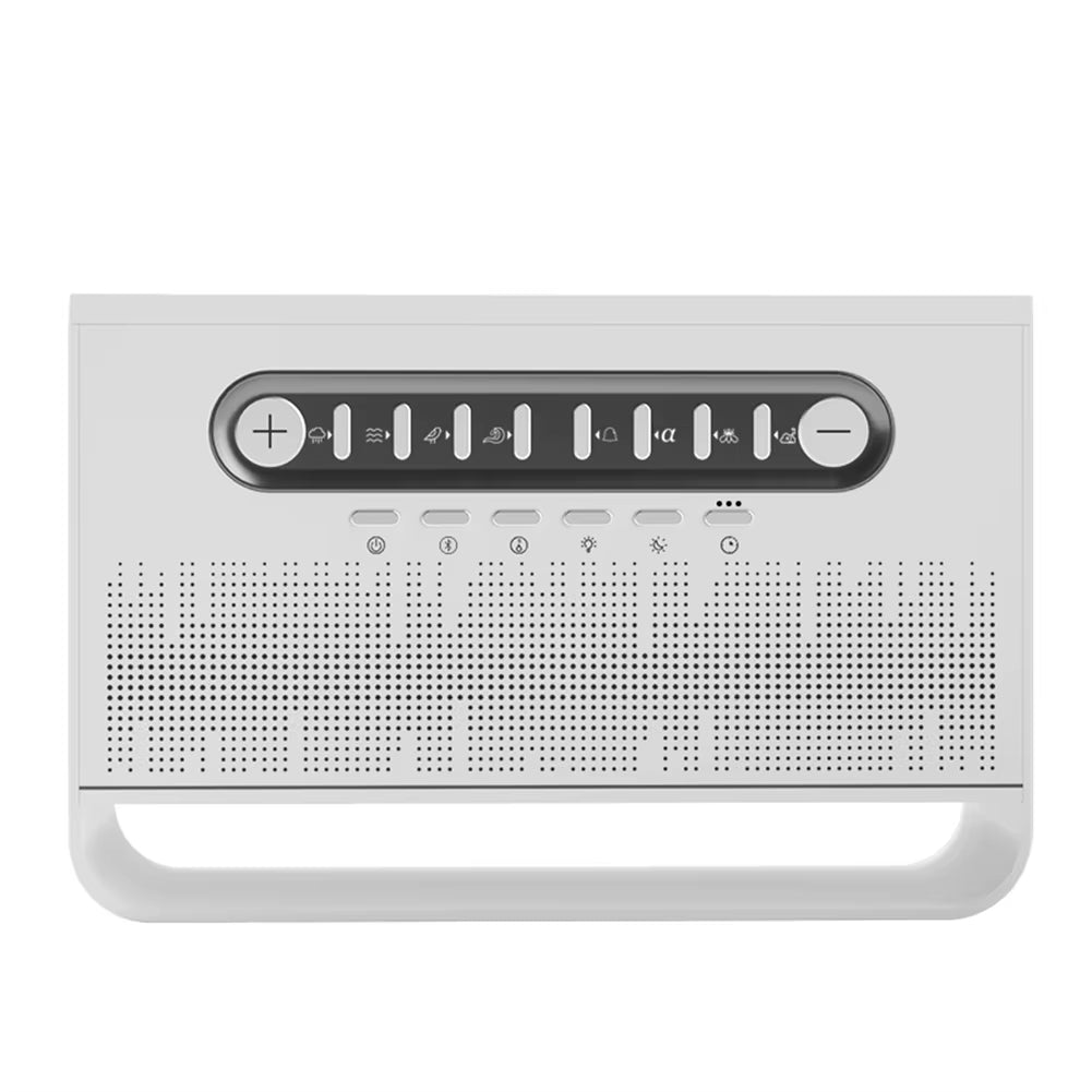 Dimmable Night Light with 8 Nature Sounds Bluetooth-Compatible Speaker Timing Aromatherapy Humidifier for Yoga Meditation