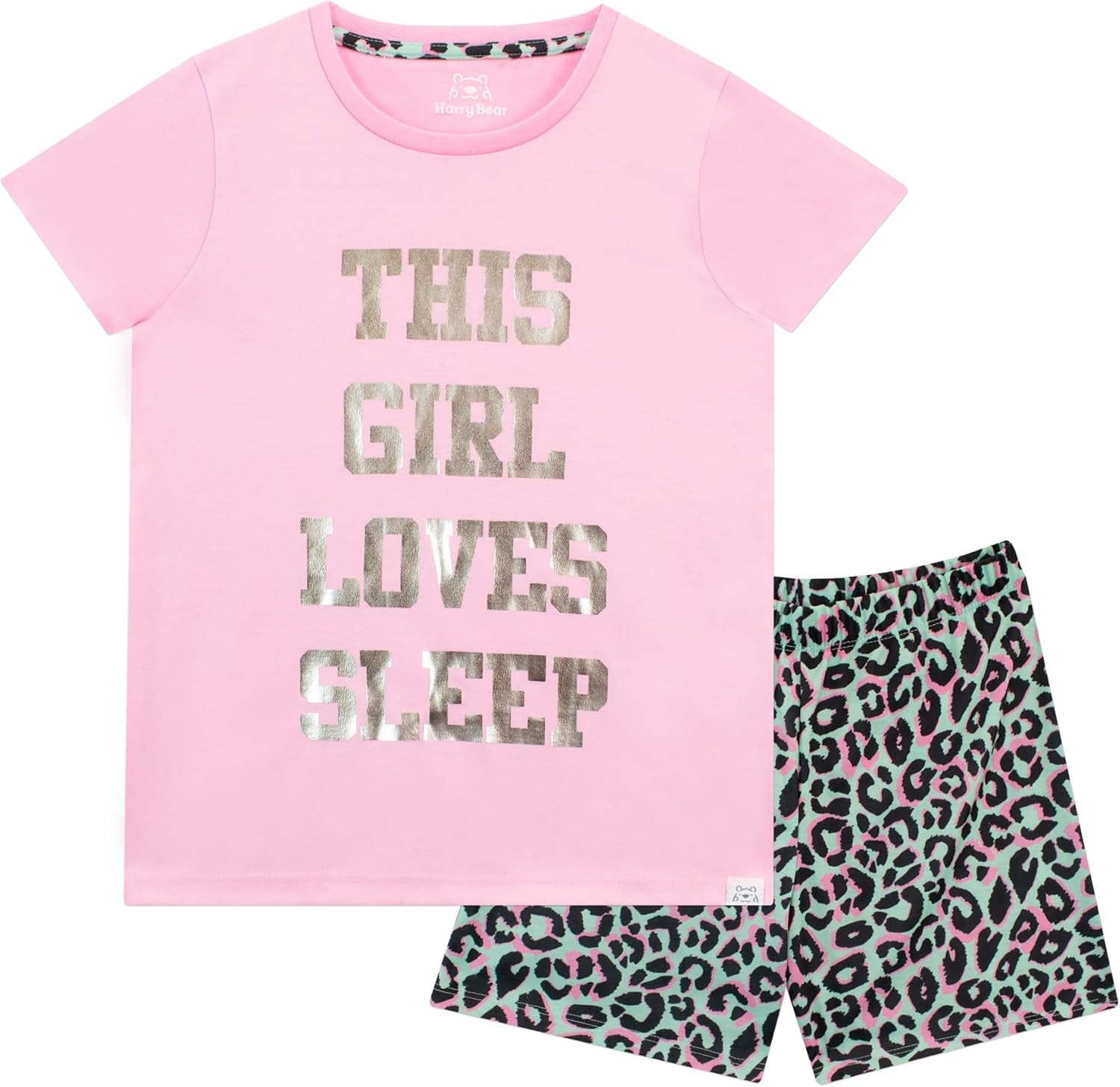 Girls Pajamas Sleep Slogan