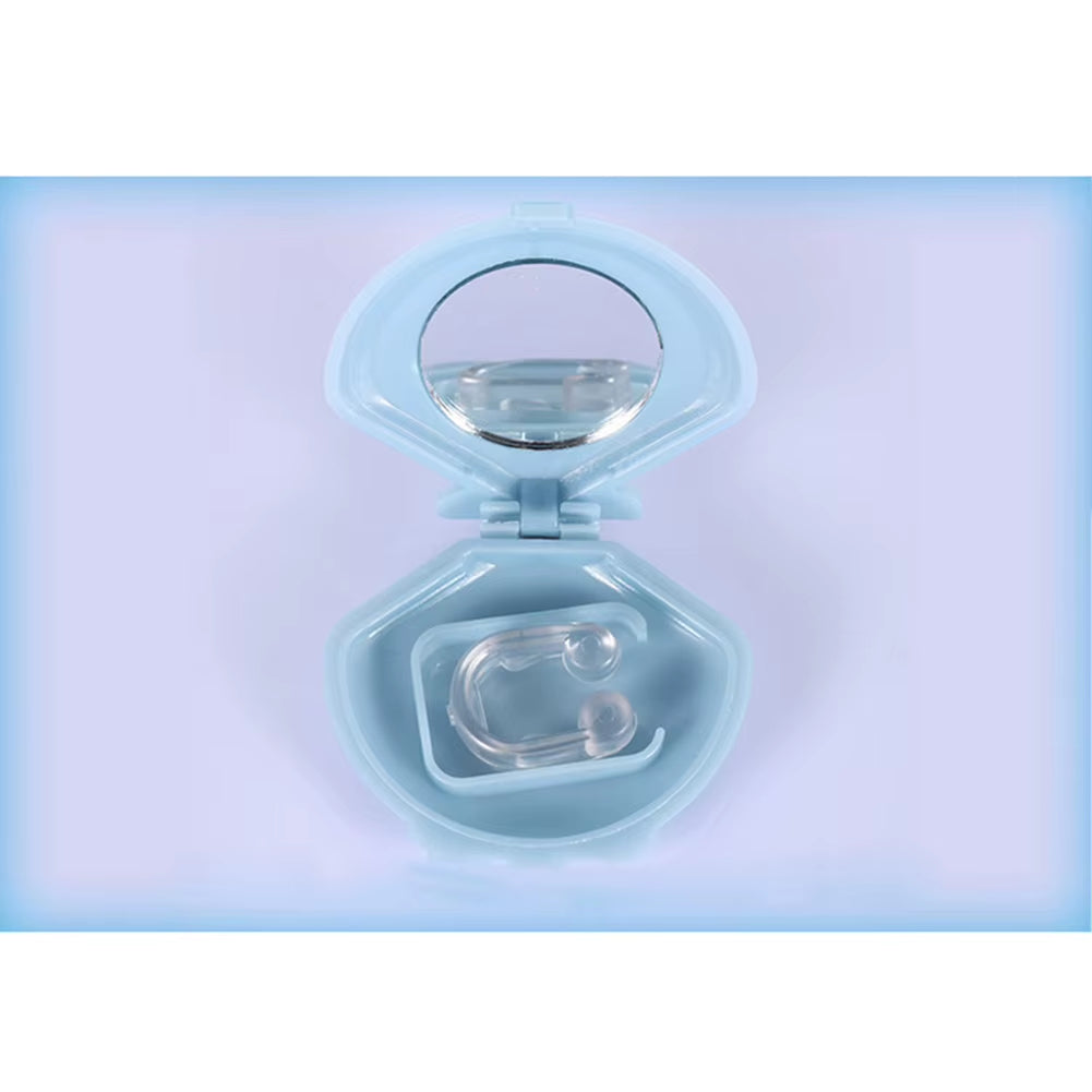 Silicone Anti-Snoring Device Sleep Aids Stop Snore Nose Vents Snore Reducing Relief Device Nose Clip for Unisex Men Women