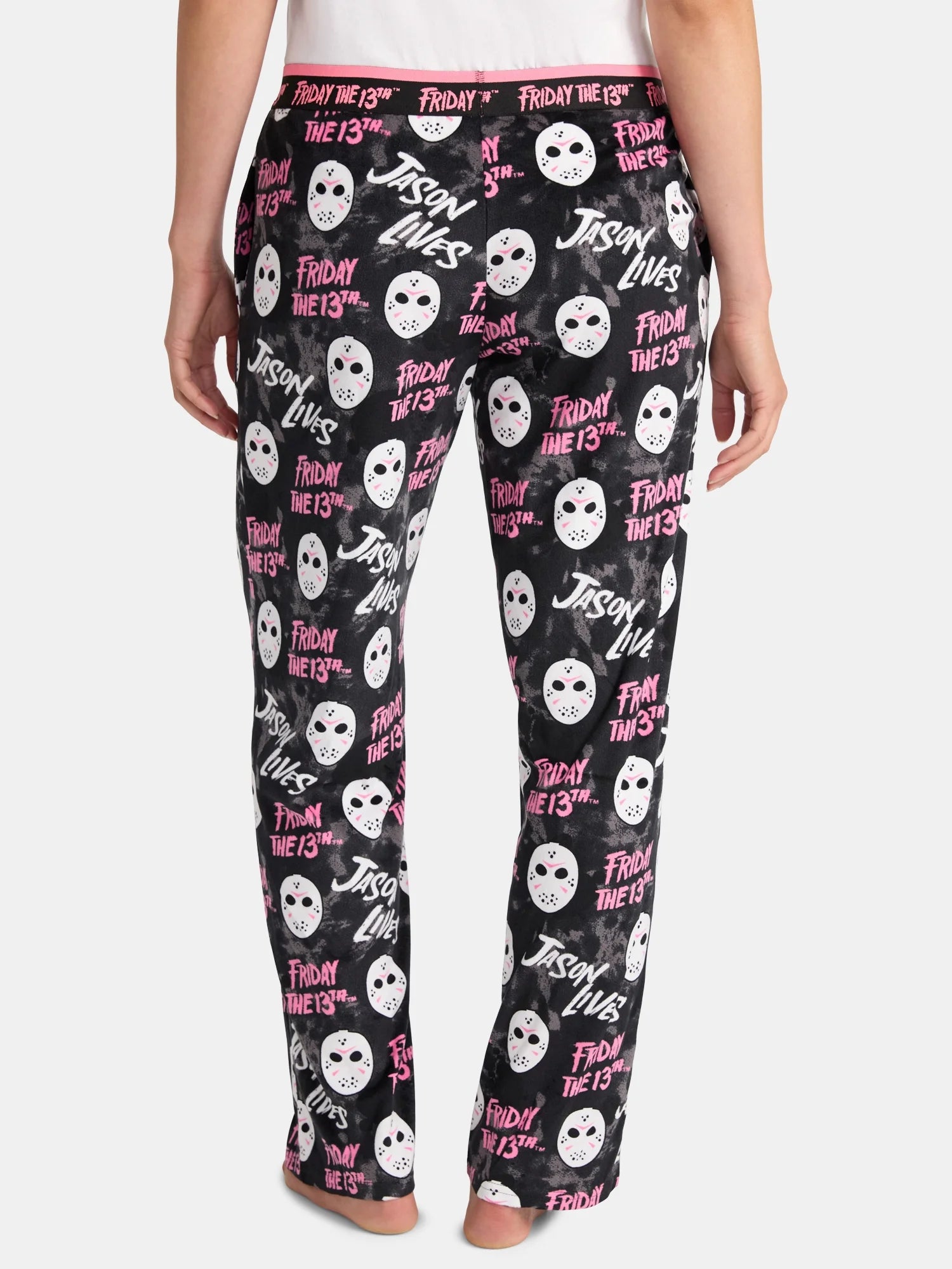 Friday the 13Th Women'S Halloween Velour Sleep Pants, Sizes XS-3X