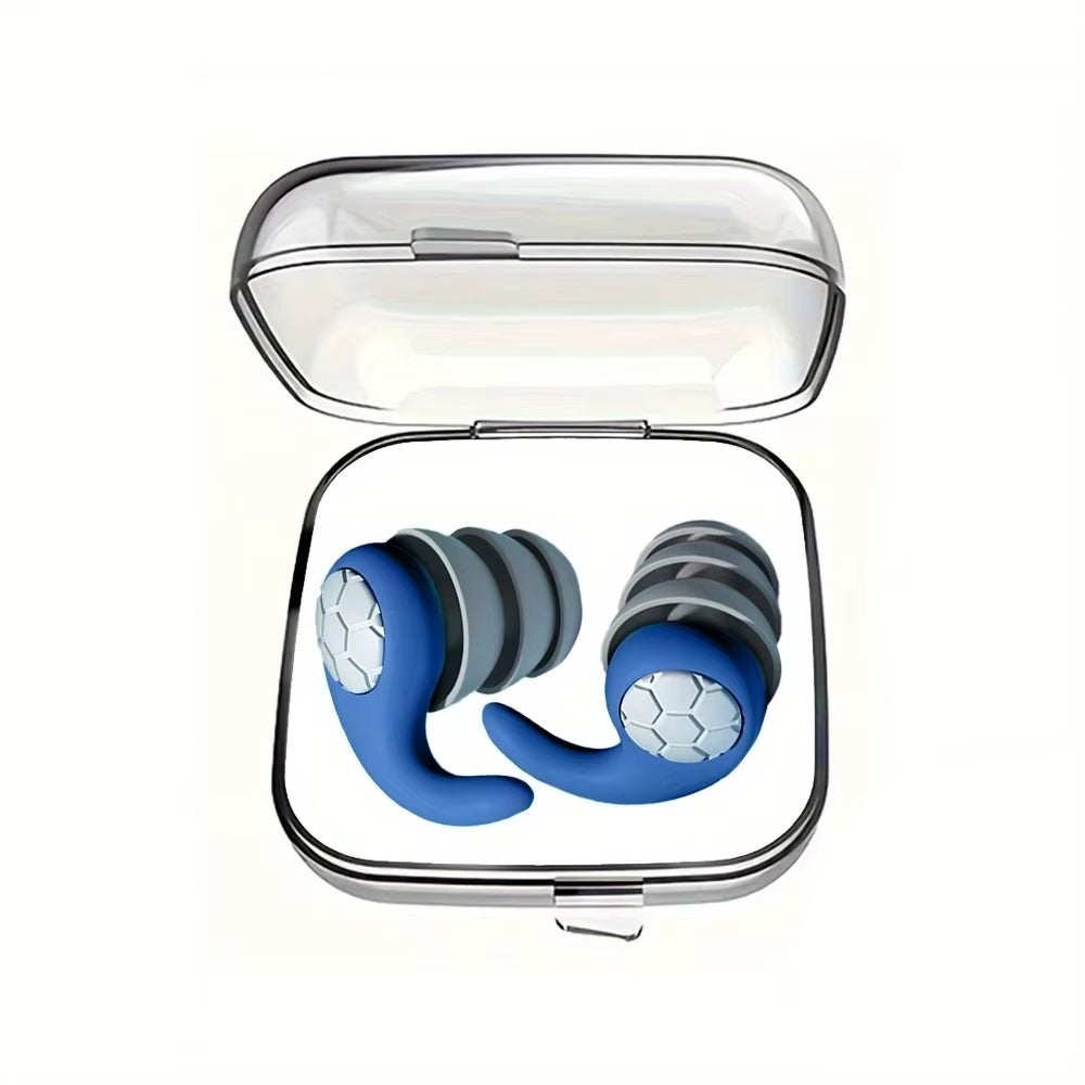 HUAK Sleeping Ear Plugs Noise Reduction Ear Protector Soft Nano Silica Gel Earplug Waterproof Tapones Para Dormir Earplugs