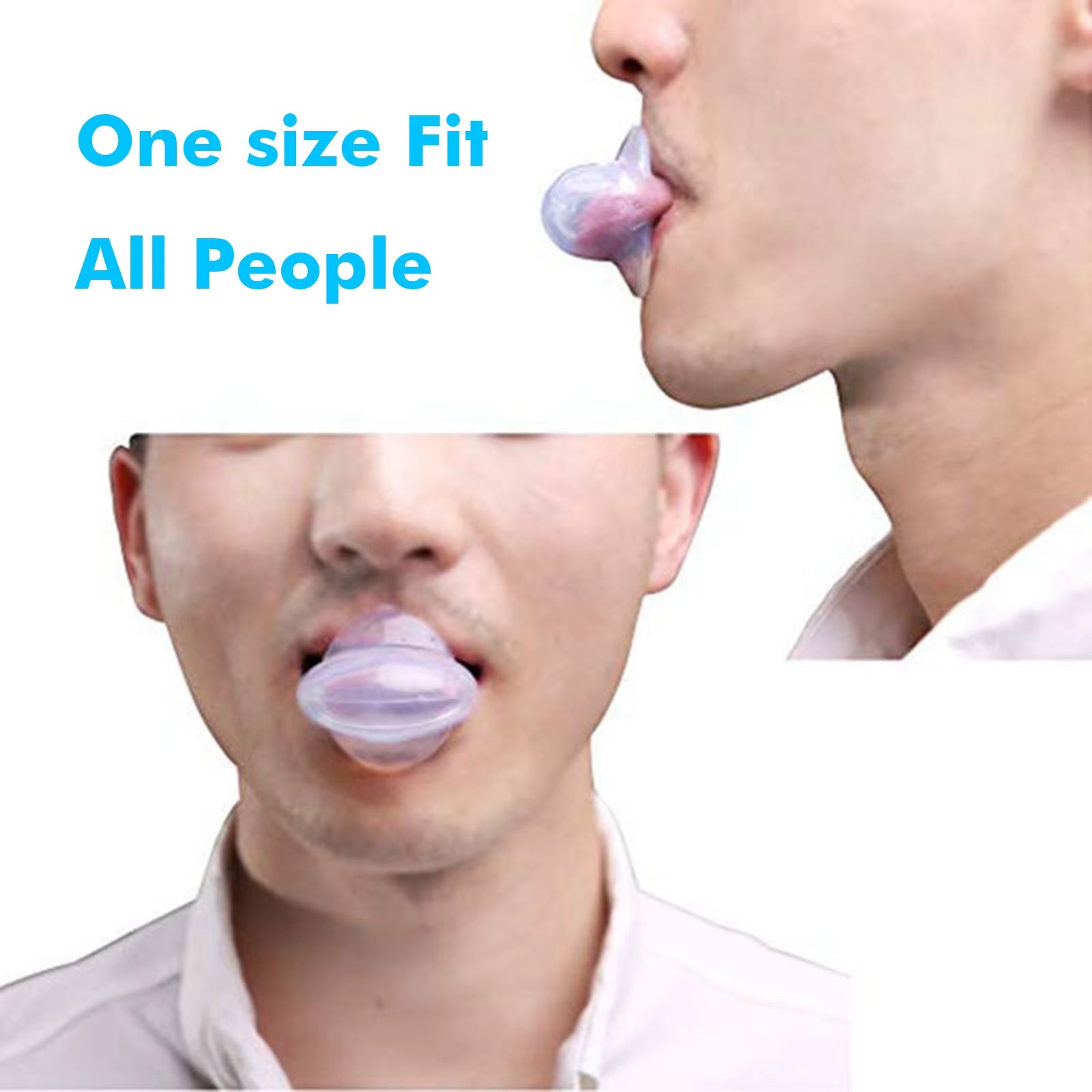 Anti-Snoring Device Silicone Tongue Cover for Mouth anti Snoring Solution for Better Nighttime Sleeping