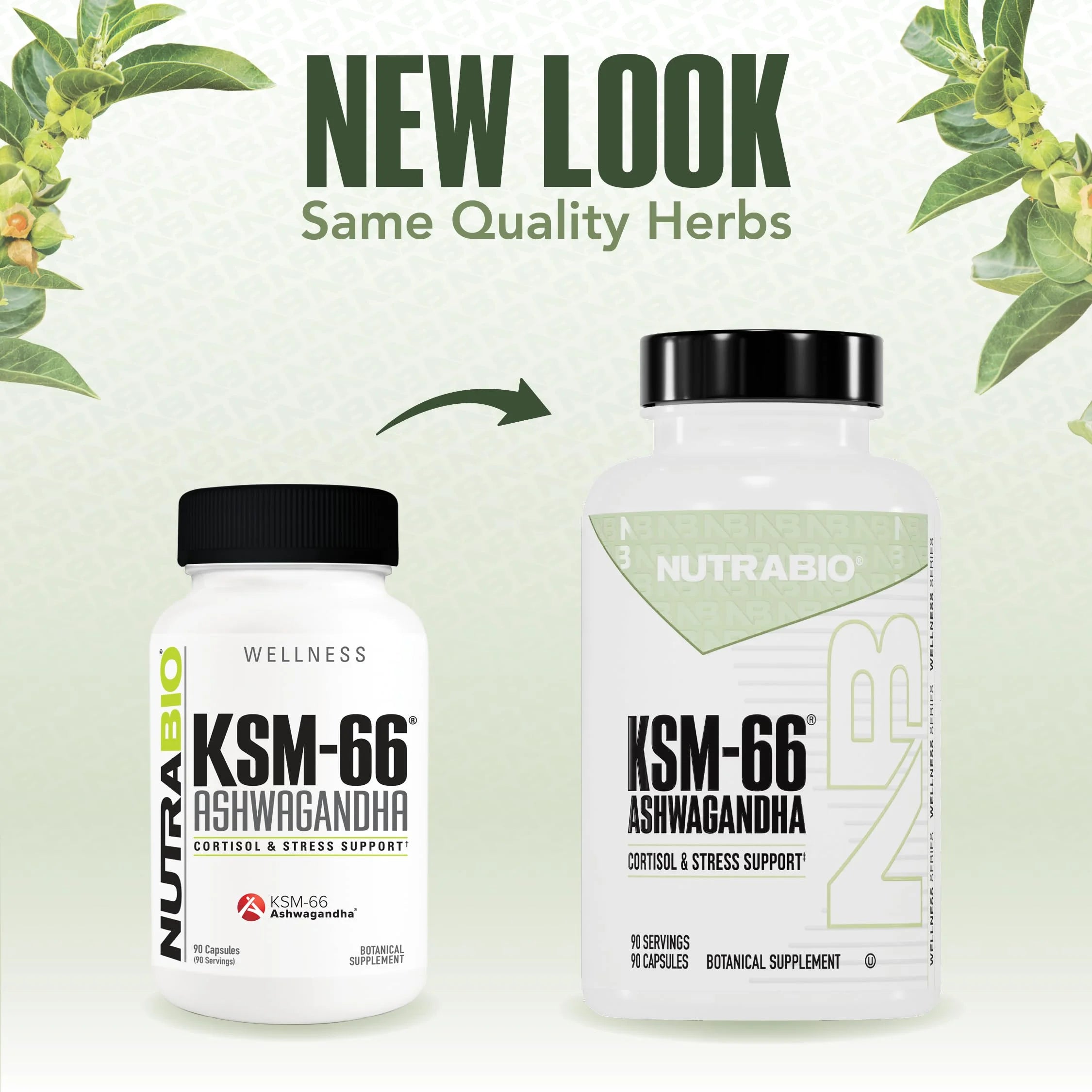 Ashwagandha KSM-66 Herbal Supplement for Better Overall Well-Being- Ashwagandha Supplement- 600Mg - 60 Vegetable Capsules