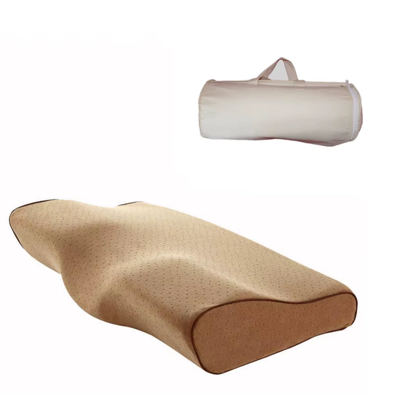 Butterfly Memory Foam Bedding Pillow Magnetic Neck Pillow Slow Rebound Memory Pillow Shaped Pillow Health Cervical Neck