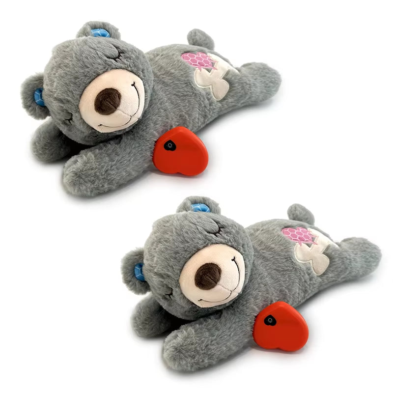 Puppy Heartbeat Dog Toys PP Cotton Stuffed Plush Dog Toy Great for Dog Sleep Aids Suitable for Small Medium and Large Dogs