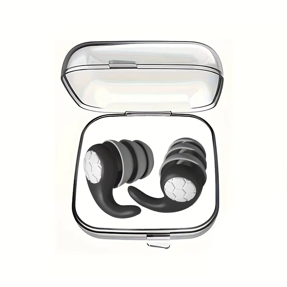 HUAK Sleeping Ear Plugs Noise Reduction Ear Protector Soft Nano Silica Gel Earplug Waterproof Tapones Para Dormir Earplugs