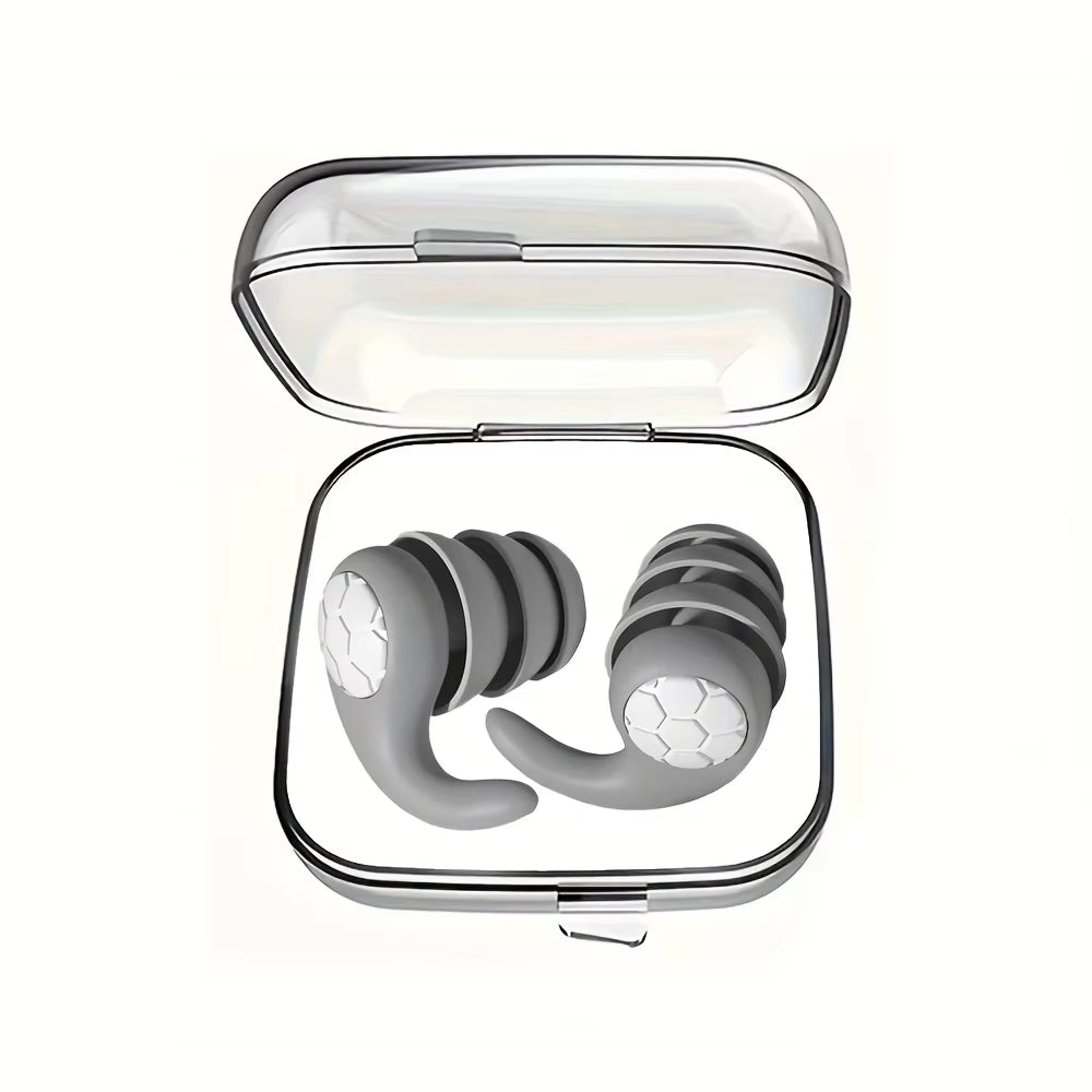 HUAK Sleeping Ear Plugs Noise Reduction Ear Protector Soft Nano Silica Gel Earplug Waterproof Tapones Para Dormir Earplugs