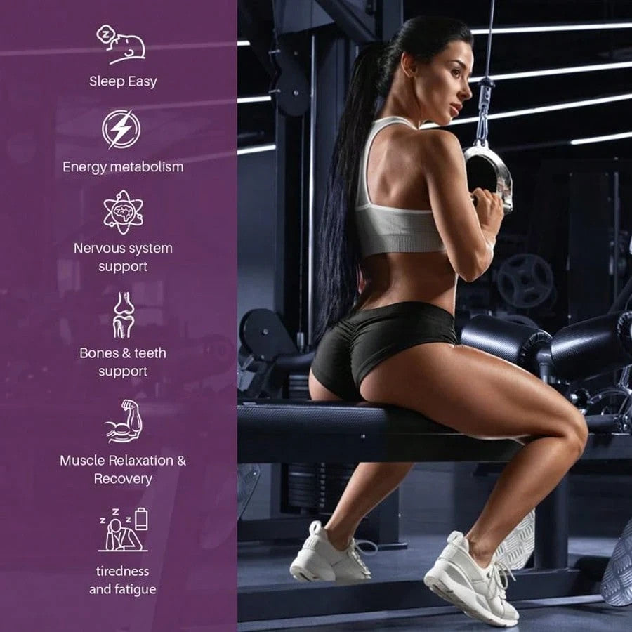 Totaria Magnesium 12 in 1 Complex 700Mg - for Muscle, Heart, Bone & Nerve Health