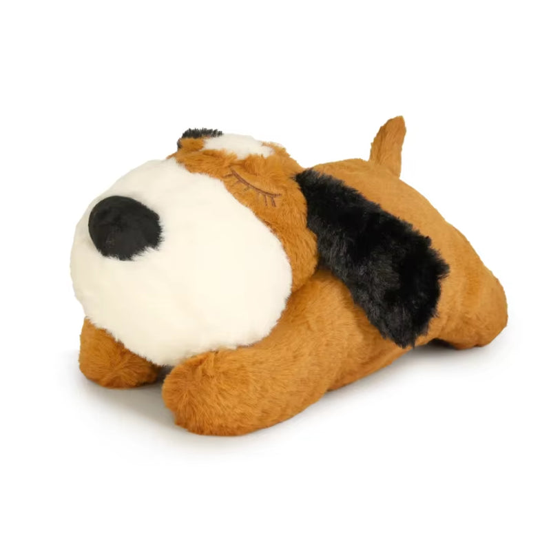 Puppy Heartbeat Dog Toys PP Cotton Stuffed Plush Dog Toy Great for Dog Sleep Aids Suitable for Small Medium and Large Dogs