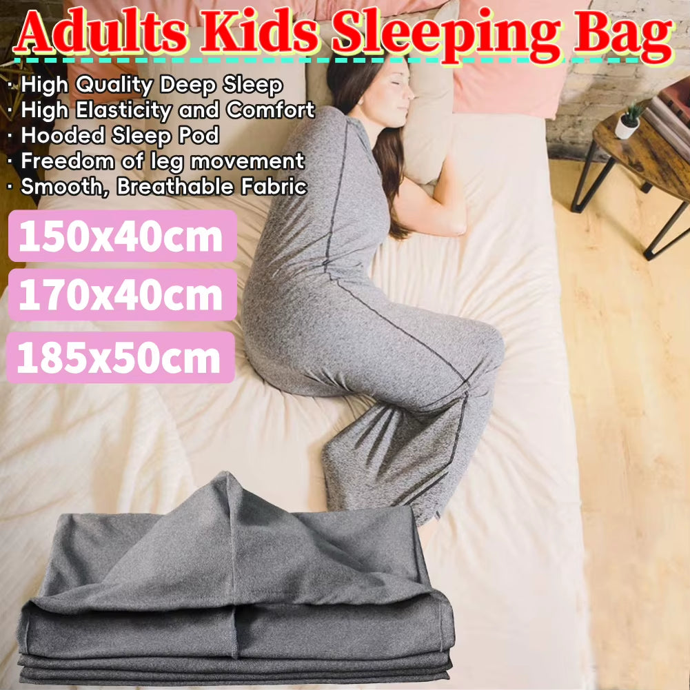 Portable Comfortable Sleeping Bag Travel Compression Blanket Air Conditioning Blankets Camping Sleeping Warm Bags for Adult Kids