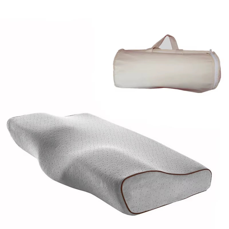 Butterfly Memory Foam Bedding Pillow Magnetic Neck Pillow Slow Rebound Memory Pillow Shaped Pillow Health Cervical Neck
