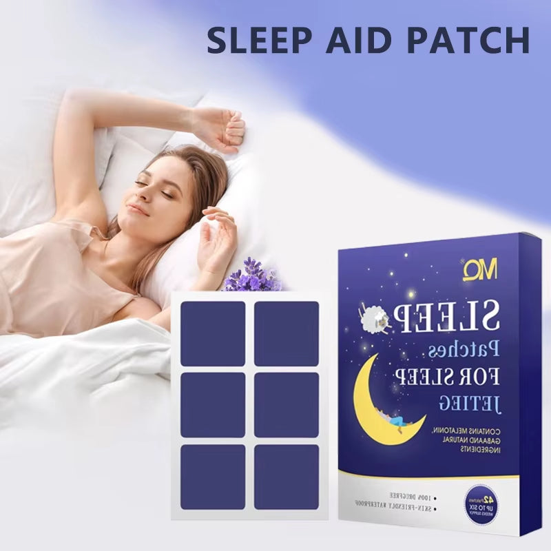 Sleep Aid Plaster Relieve Stress Anxiety Decompression Headache Neurasthenia Difficulty Falling Asleep Improve Insomnia Patches