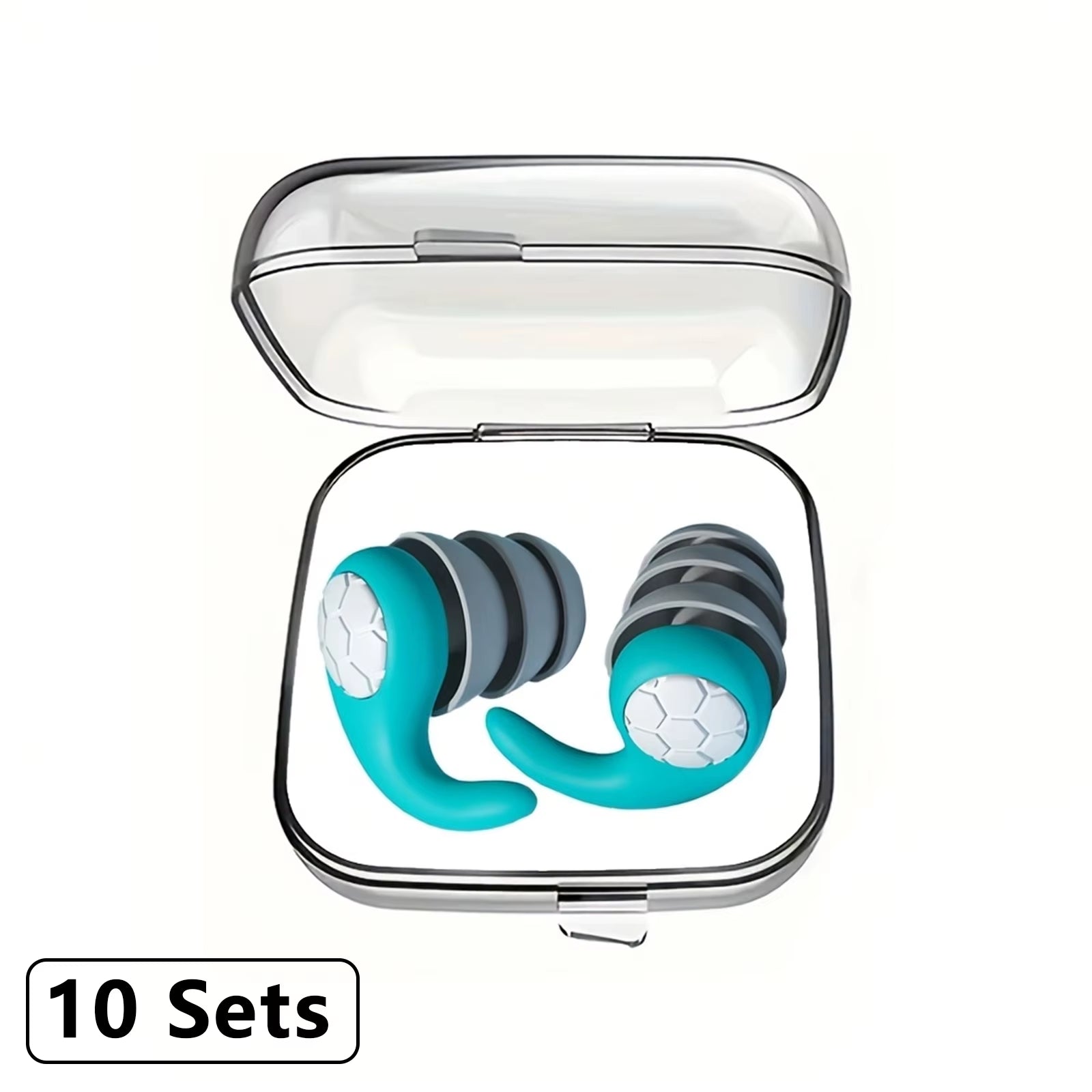 HUAK Sleeping Ear Plugs Noise Reduction Ear Protector Soft Nano Silica Gel Earplug Waterproof Tapones Para Dormir Earplugs