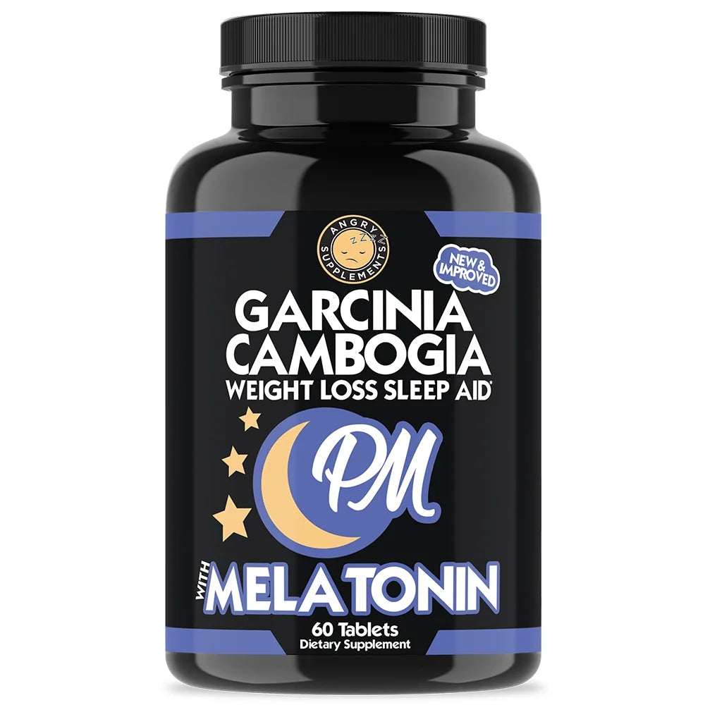 Garcinia Apple Cider Vinegar & Garcinia Cambogia PM Sleep Aid with Melatonin