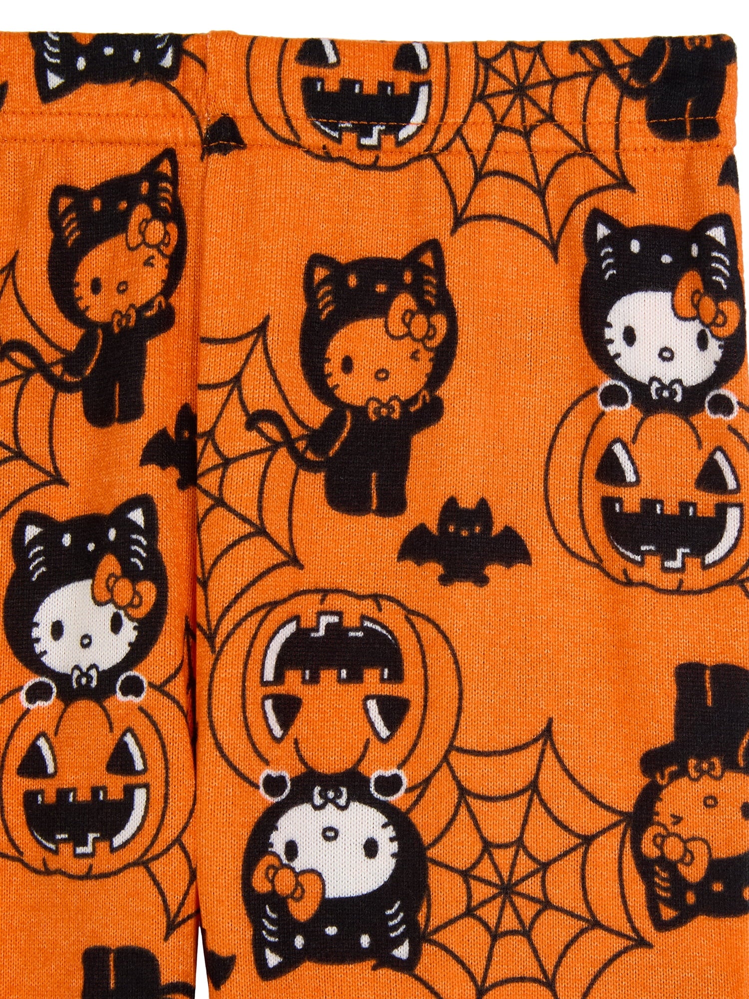 Girls Halloween Snug Fit Long Sleeve Top and Sleep Pants Pajama Set, 2-Piece, Sizes 4-12