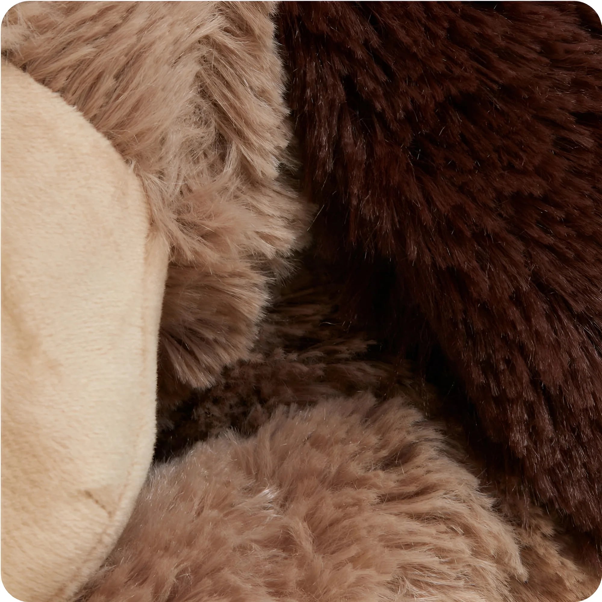 Microwavable French Lavender Scented Plush Brown Dog