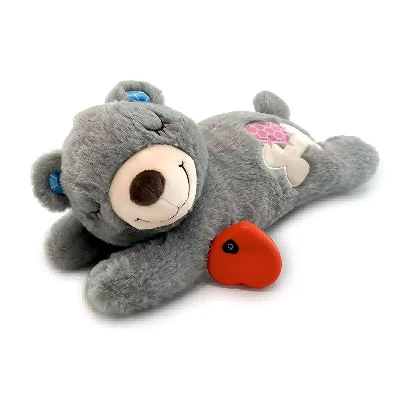 Puppy Heartbeat Dog Toys PP Cotton Stuffed Plush Dog Toy Great for Dog Sleep Aids Suitable for Small Medium and Large Dogs