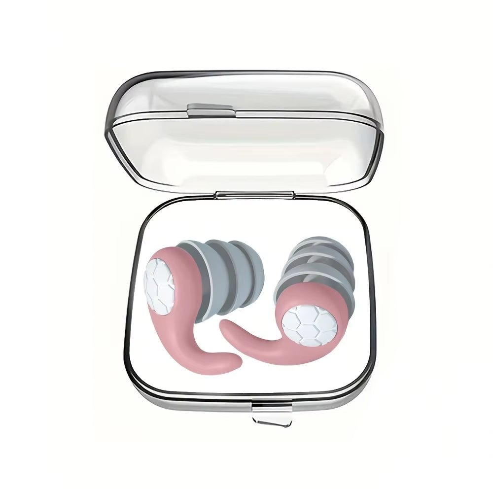 HUAK Sleeping Ear Plugs Noise Reduction Ear Protector Soft Nano Silica Gel Earplug Waterproof Tapones Para Dormir Earplugs