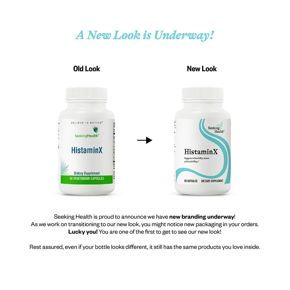 Histaminx - Supplement with Bromelain & Flavonoids - Formula Aids Healthy Swelling Responses & Seasonal Comfort - Support Immune System with Antioxidants - 60 Capsules