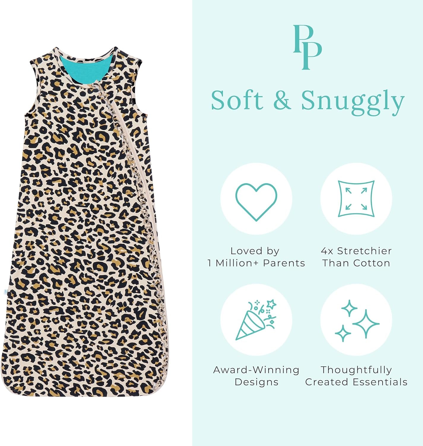 Baby Sleep Sacks - Sleeveless Swaddle Sacks & Sleeping Bags - Extra Long 2 Way Zipper - 1 TOG