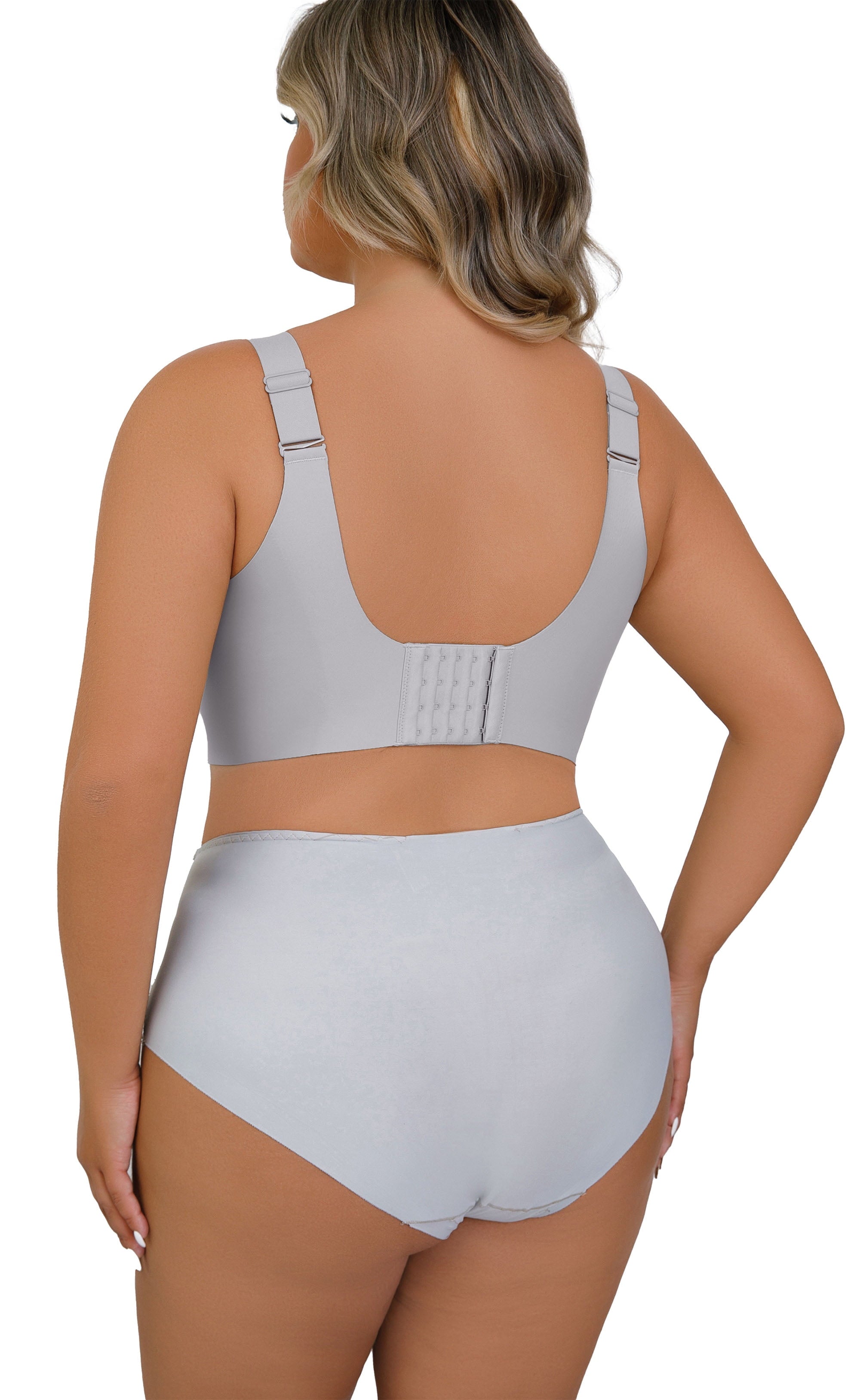 plus Size Everyday Bras for Women Full Coverage Soft Sleep Wirefree Bras New Upgrade