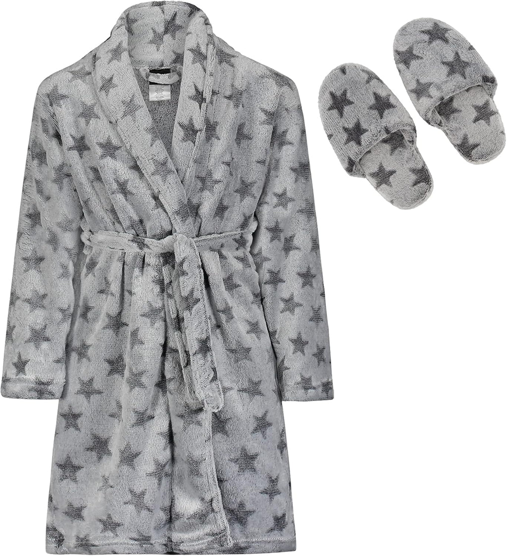 Pajamas Boys Robes for Kids | Fleece Pajama Bathrobes for Boys Sleep and Lounge
