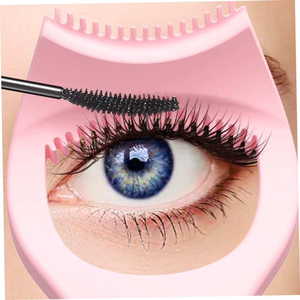 2Pcs Silicone Eyeliner Aid Tools for Women Makeup Applicator for Eye Makeup Comfortable Use Smudge Mascara Application for Beginners