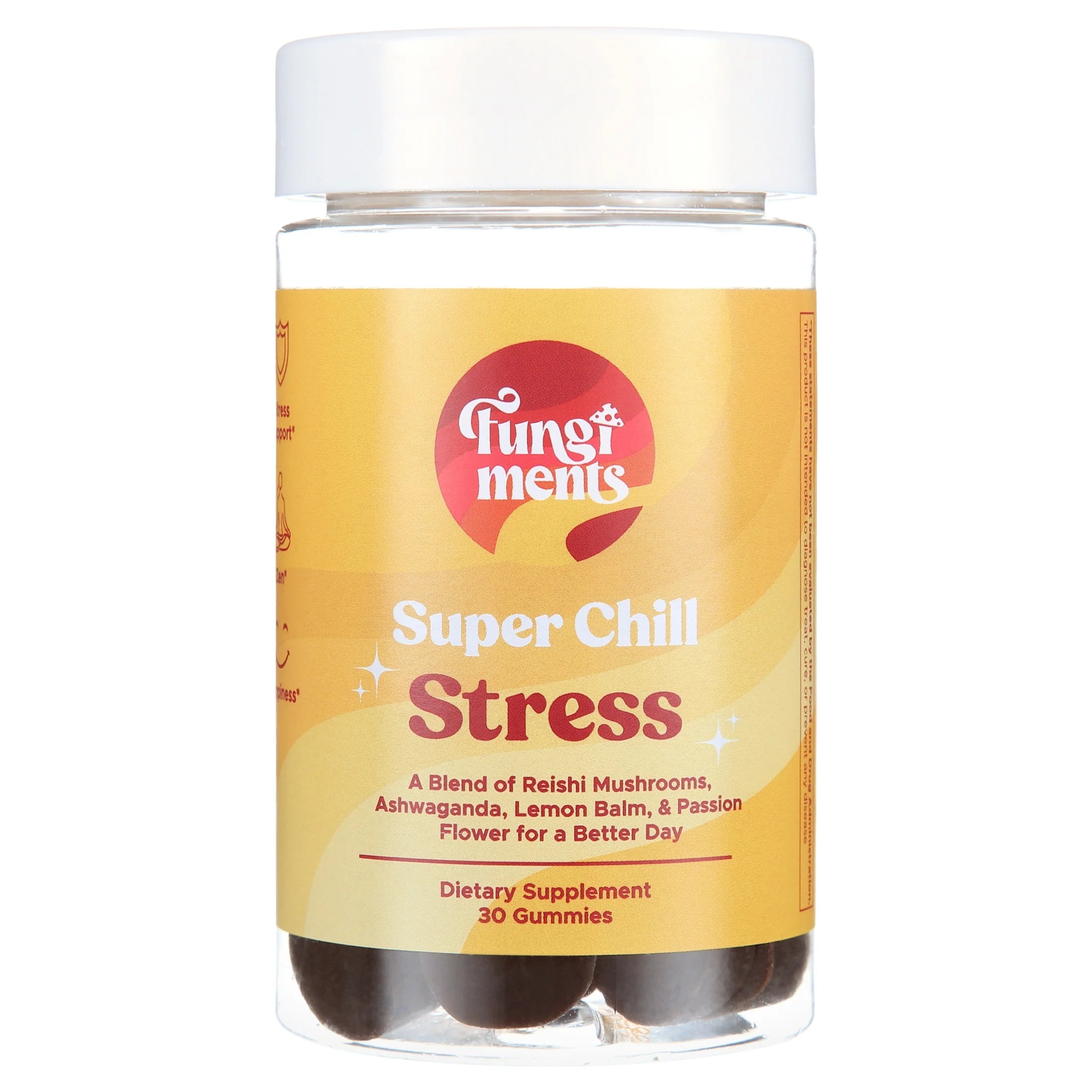 (2 Pack)  Super Chill - Sleep&Relax, Healthy Cortisol, Reishi, Ashwagandha, L-Theanine - 30Ct
