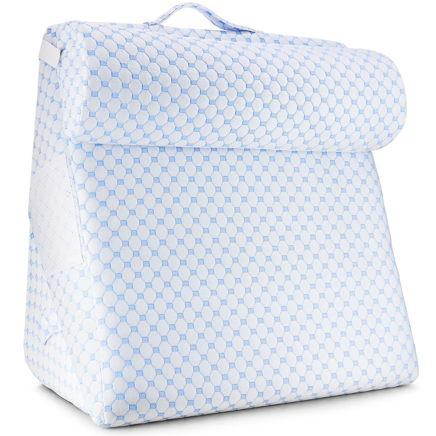 Memory Foam Adjustable Wedge Cervical Pillows, with Cooling Pillow Cover