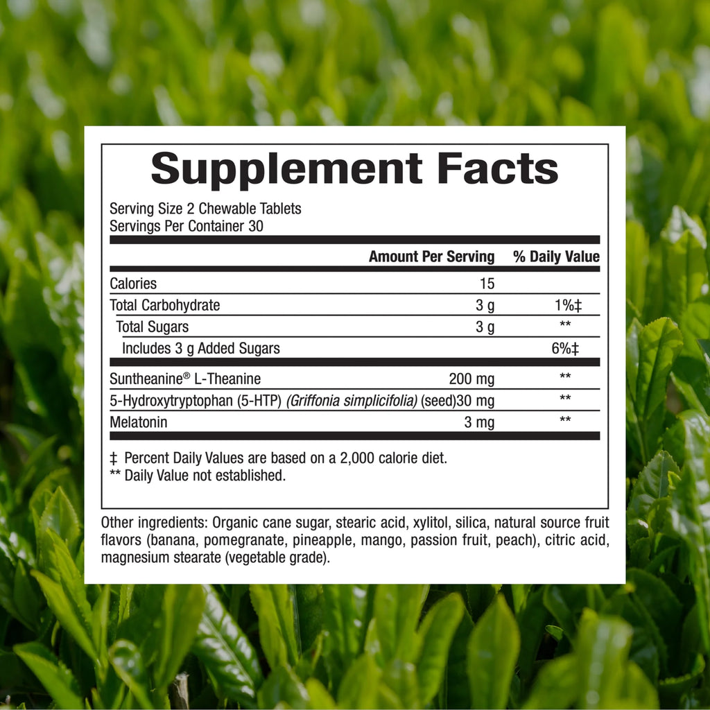 Stress-Relax Chewable Tranquil Sleep by , Tropical Fruit Flavor, 60 Tablets