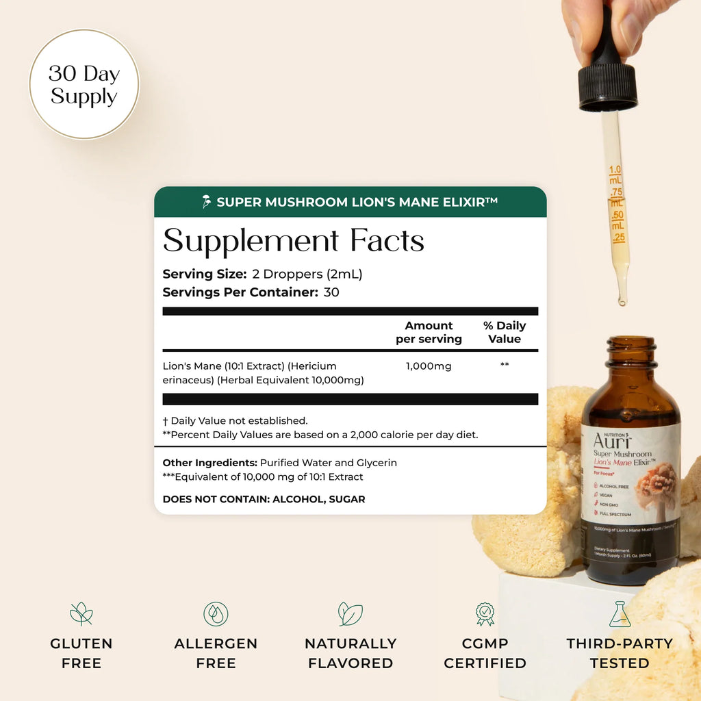 Super Mushroom Lion'S Mane Elixir™