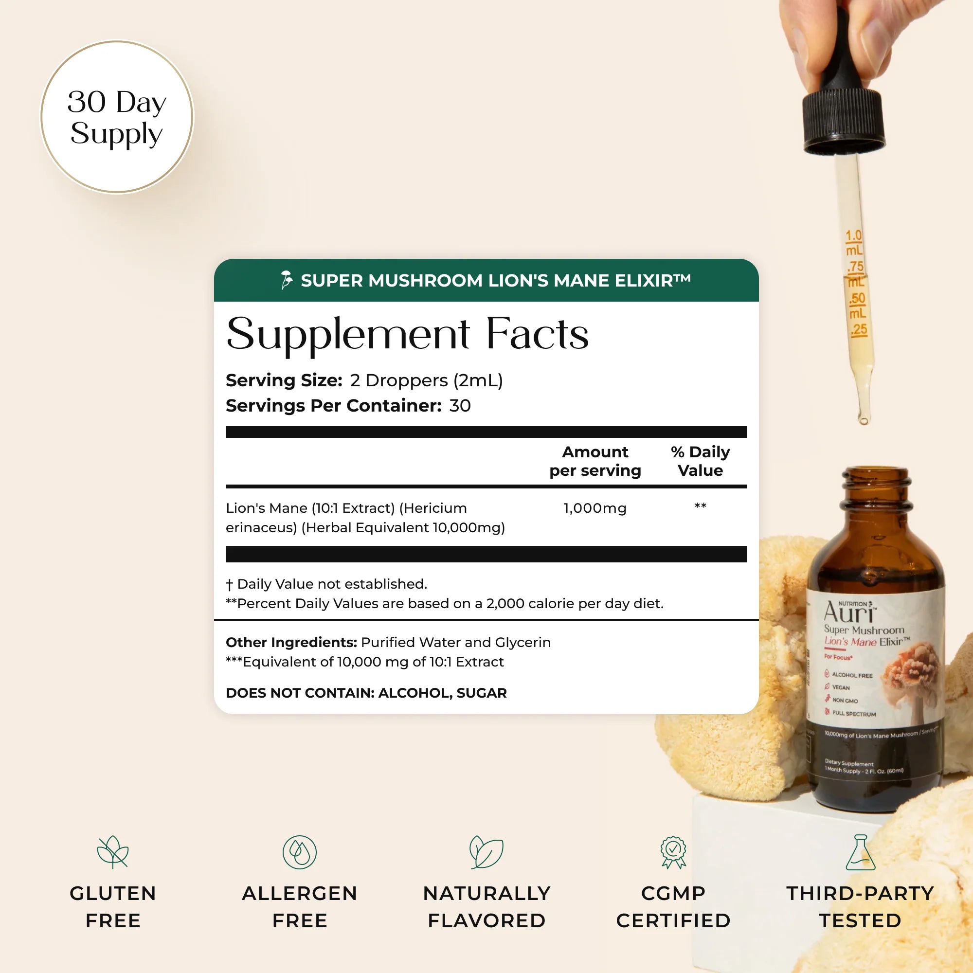 Super Mushroom Lion'S Mane Elixir™