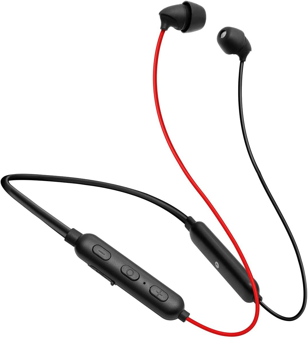 Sleeper Wireless Earbuds Flexible Silicone Lightweight Compact Earphones – Perfect for Noise Isolation, Sleep, ASMR, Travel, Meditation & Relaxation, Binaural - Black