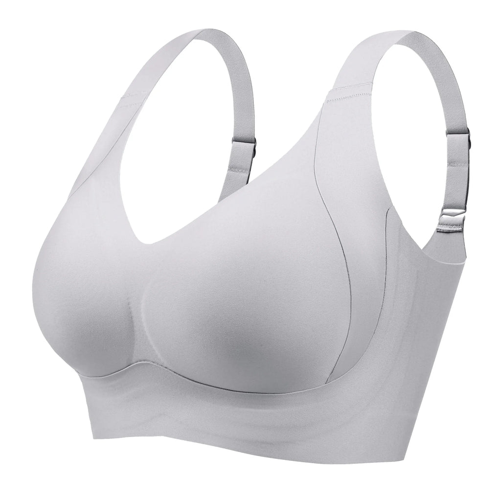 plus Size Everyday Bras for Women Full Coverage Soft Sleep Wirefree Bras New Upgrade
