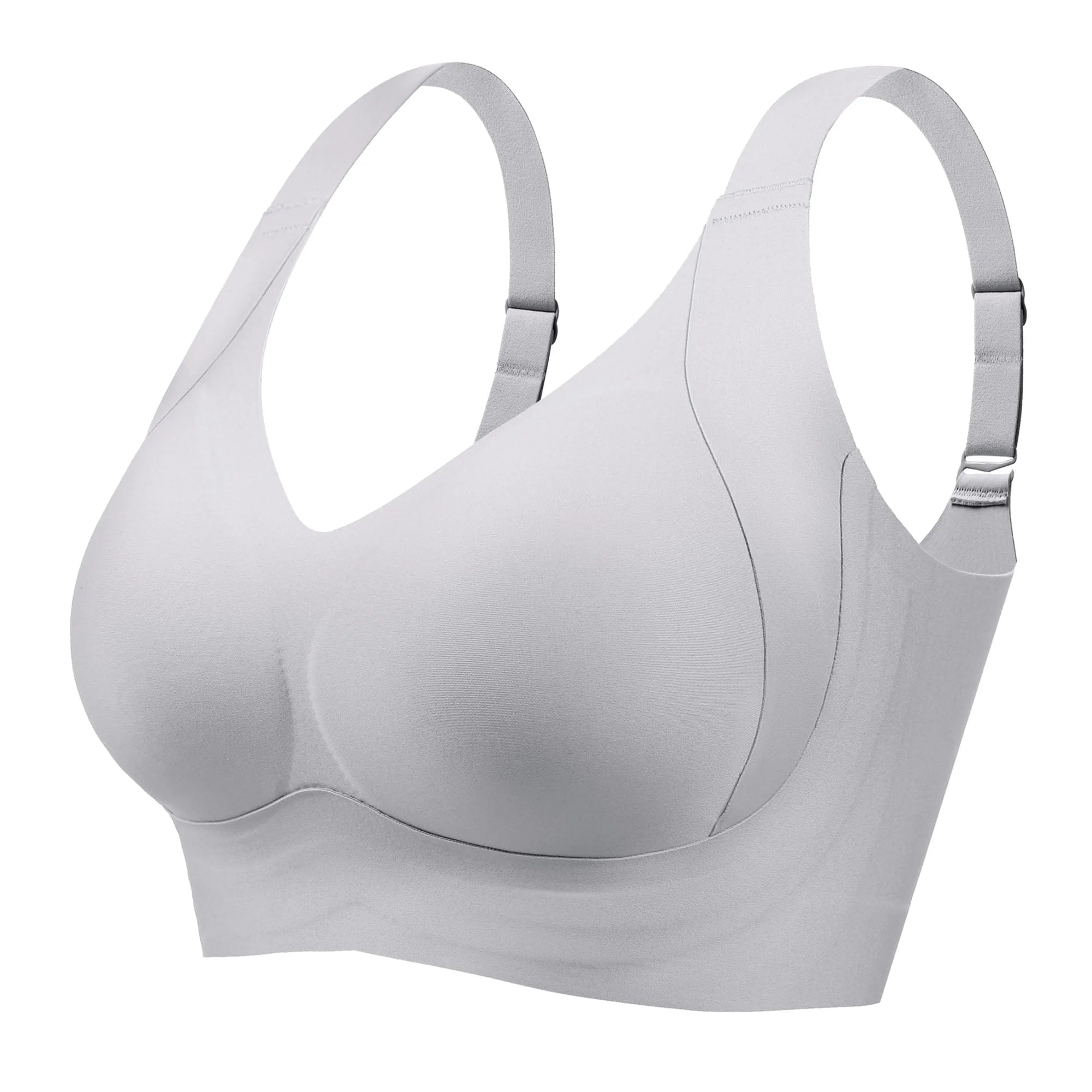 plus Size Everyday Bras for Women Full Coverage Soft Sleep Wirefree Bras New Upgrade