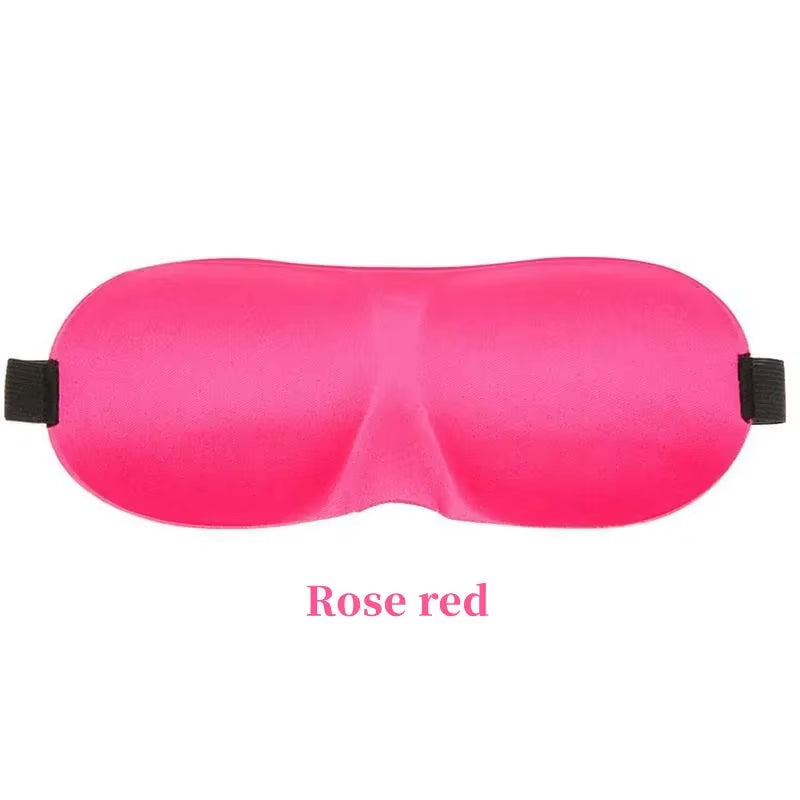 Comfortable Lightweight Eye Cover Soft 3D Contoured Sleeping Mask Breathable Eye Shade for Men and Women Night Travel Rest Aid