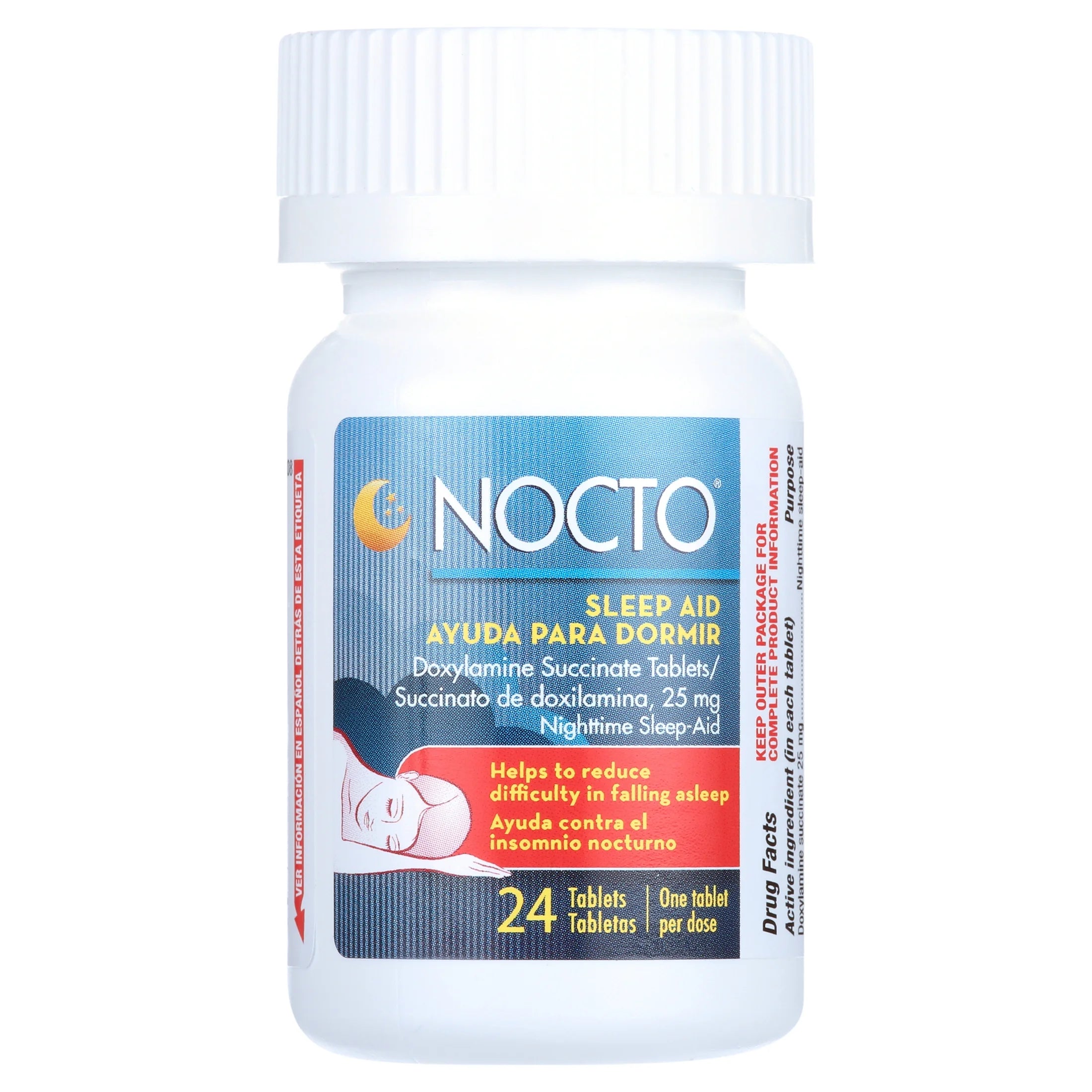 (2 Pack)  Nocto Sleep Aid for Insomnia, 24 Count