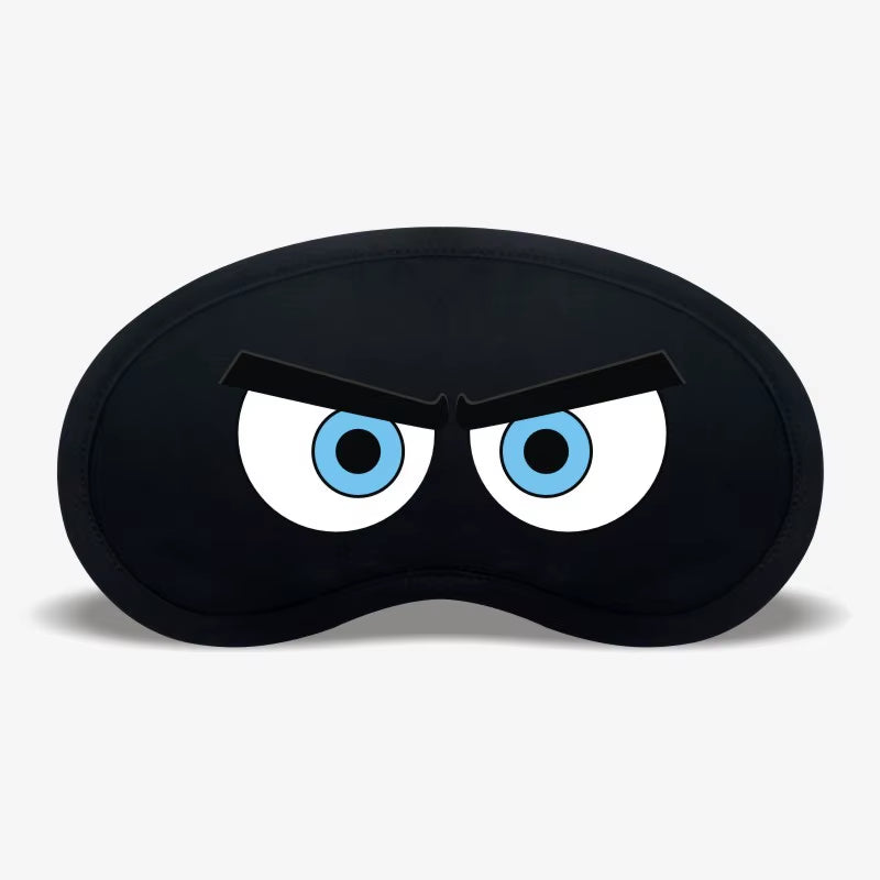 2023 Cartoon Sleep Eye Mask Cute Funny Eye Cover Sleeping Mask Kids Eye Shade Band Blindfolds Sleep Aids Travel Rest Eye Patch