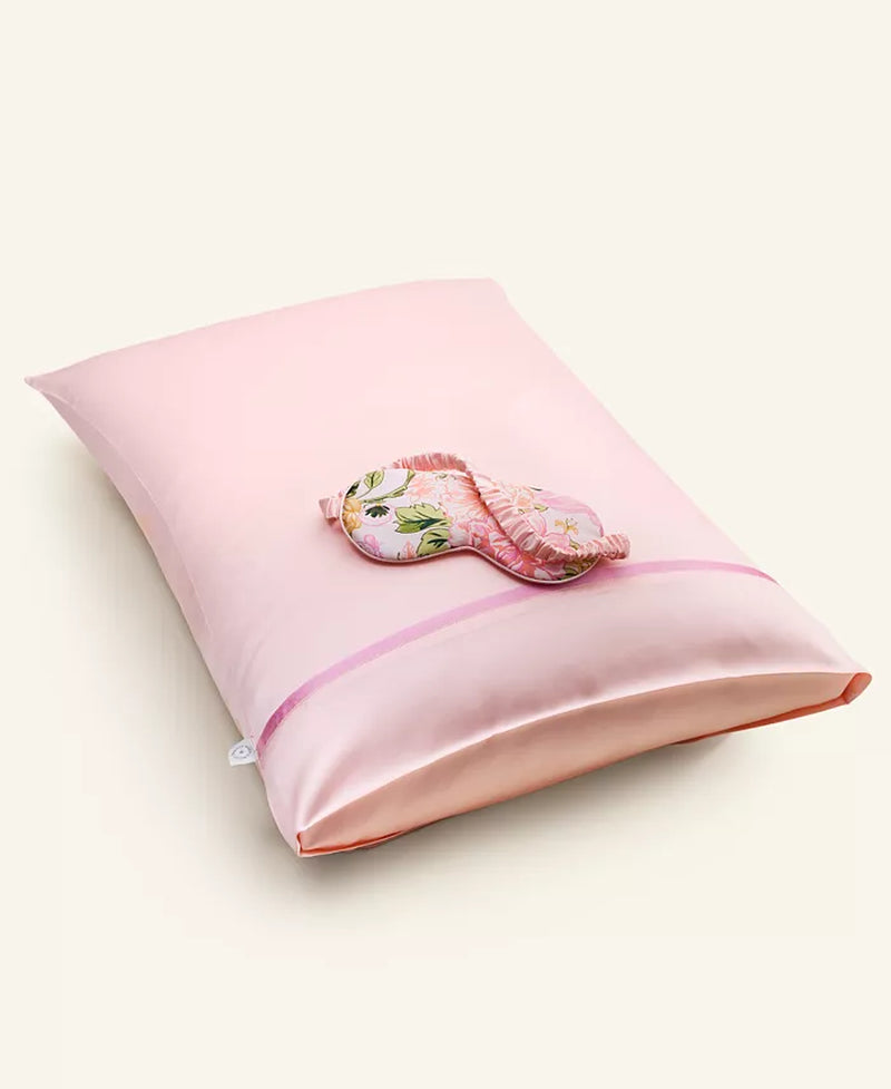 Flower Show Pillowcase and Eye Mask Sleep Set, Exclusively at