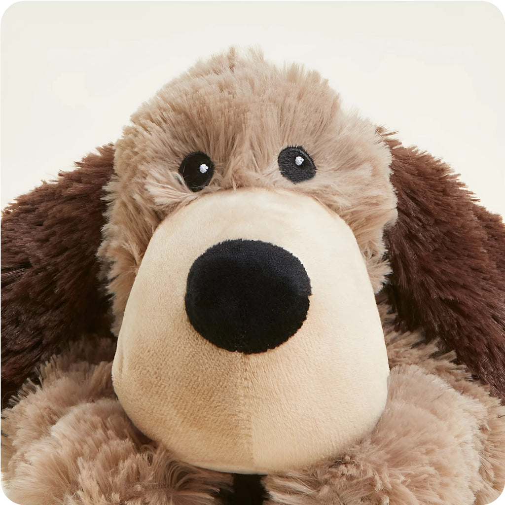 Microwavable French Lavender Scented Plush Brown Dog