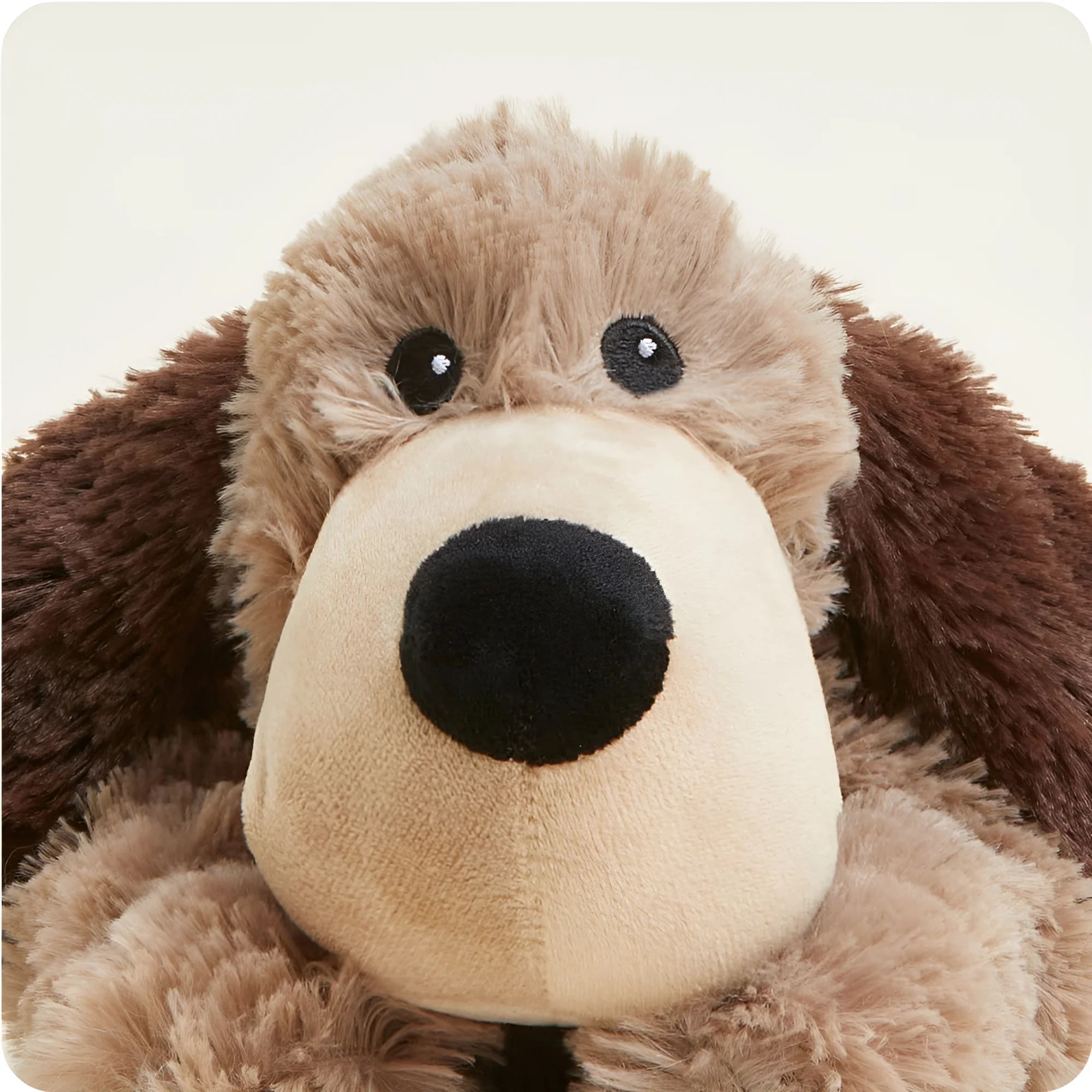 Microwavable French Lavender Scented Plush Brown Dog