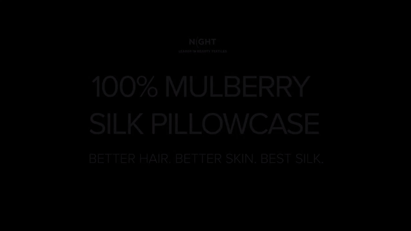 100% Mulberry Silk Pillowcase Christmas Gifts for Hair and Skin with Zipper