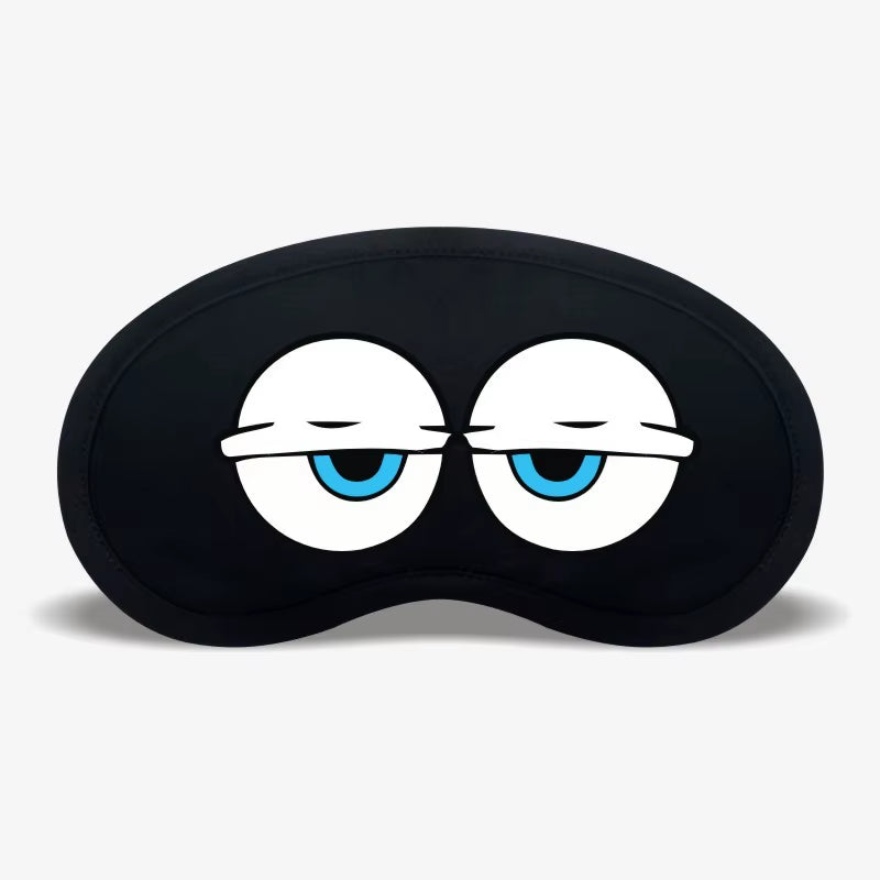 2023 Cartoon Sleep Eye Mask Cute Funny Eye Cover Sleeping Mask Kids Eye Shade Band Blindfolds Sleep Aids Travel Rest Eye Patch