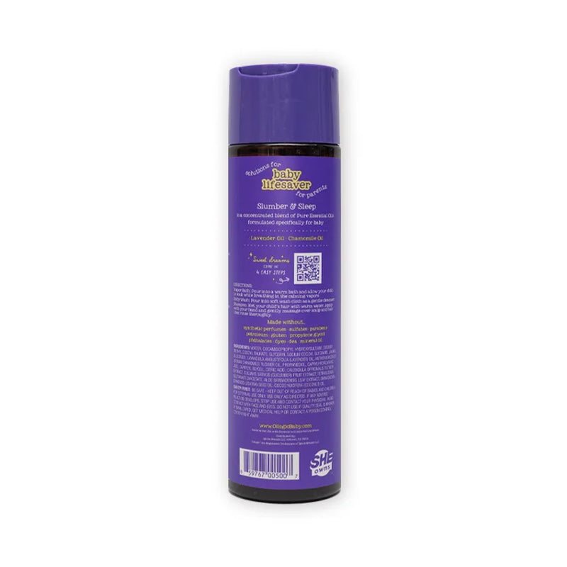 3 in 1 Slumber & Sleep Baby Safe Essential Oil Vapor Bath & Shampoo, 9 Fl Oz