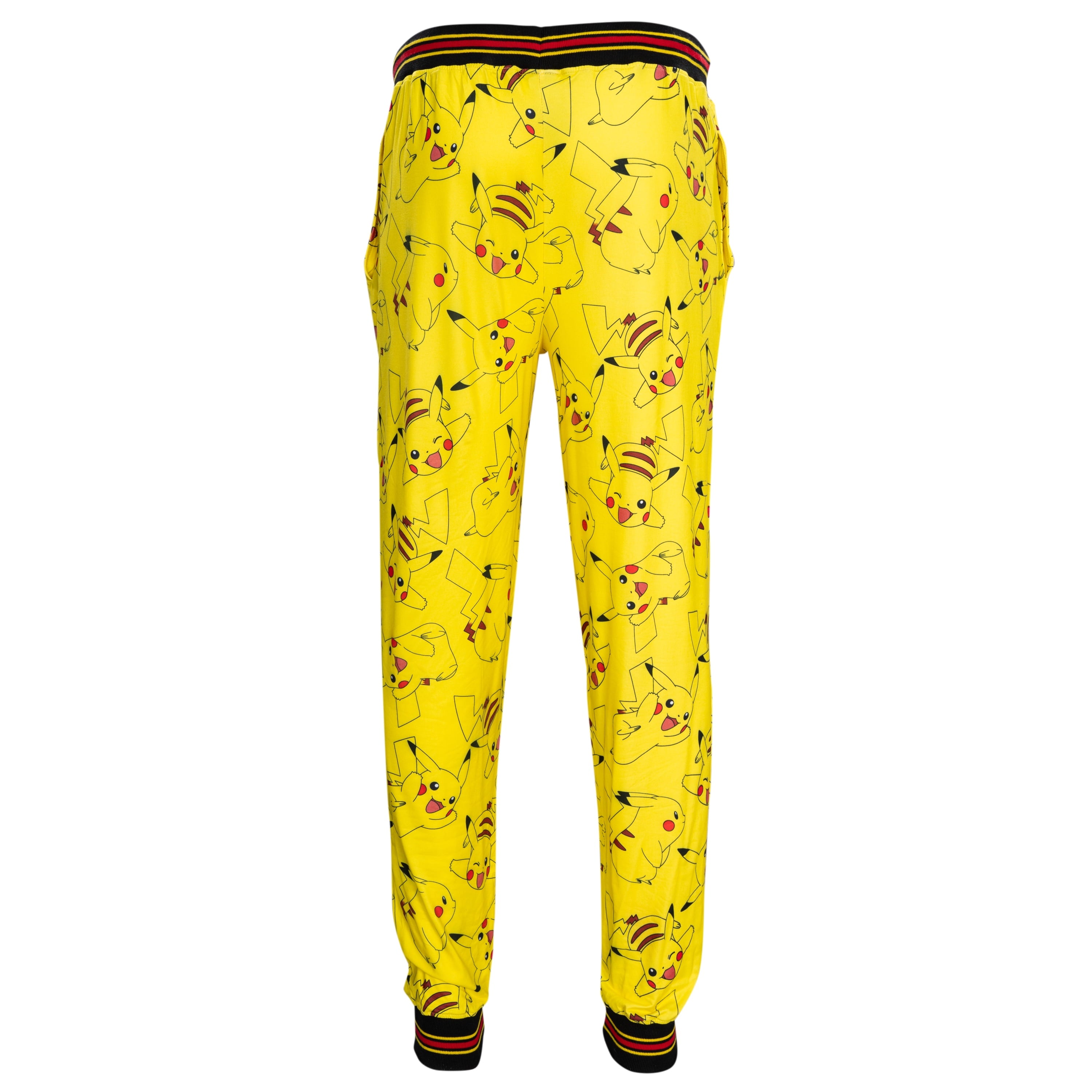 Pokémon Printed Pockets Elastic Waistband Sleep Pants Pajamas Mens 1 Pack