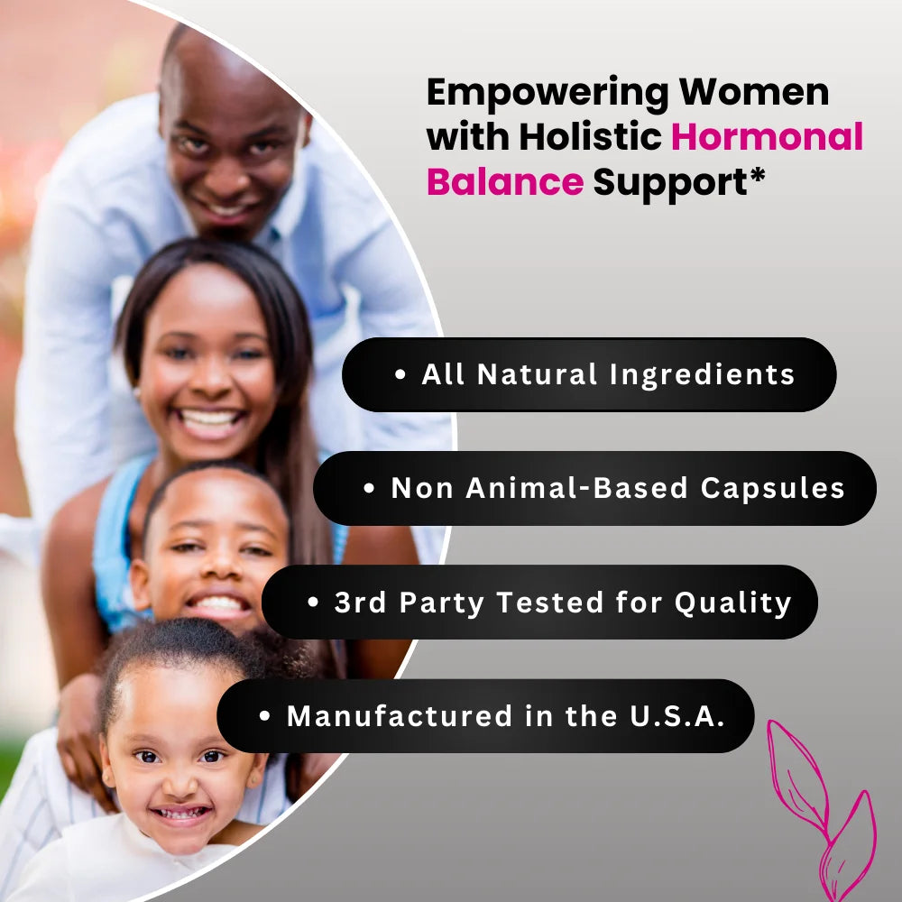 UNALTERED Hormone Balance - Natural Menopause Support Dietary Supplement - 60 Capsules